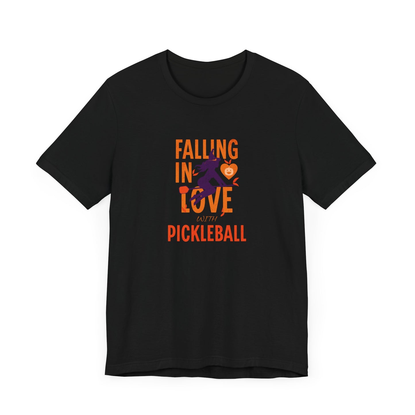 FALLing in Love with Pickleball - Halloween T-Shirt