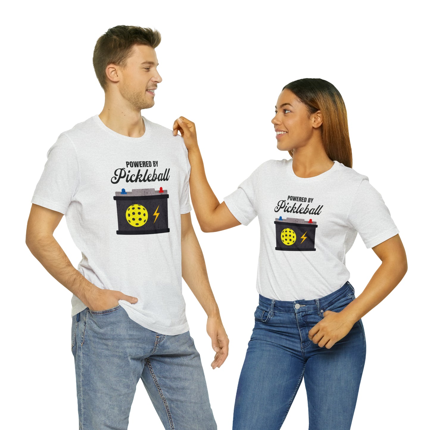 Powered by Pickleball - T-Shirt