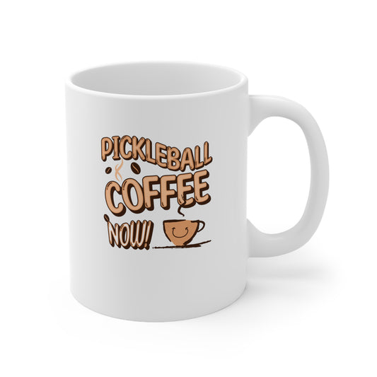 Pickleball Coffee NOW – Coffee Mug