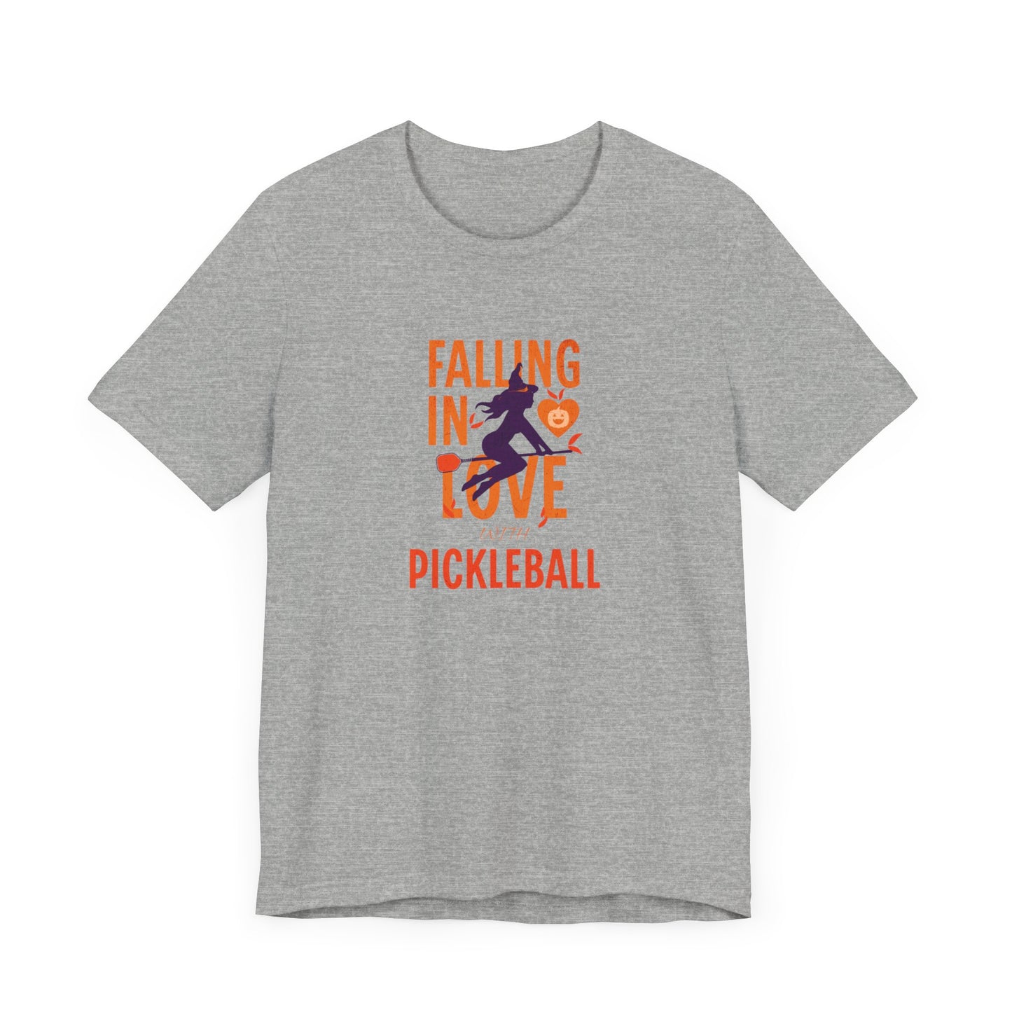 FALLing in Love with Pickleball - Halloween T-Shirt