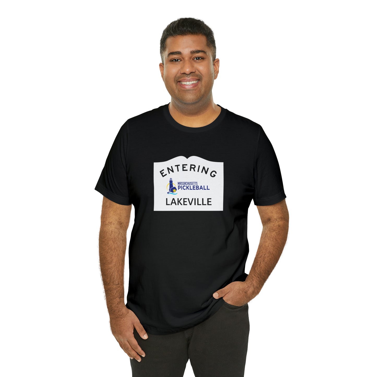 Lakeville, Mass Pickleball Short Sleeve T-Shirt