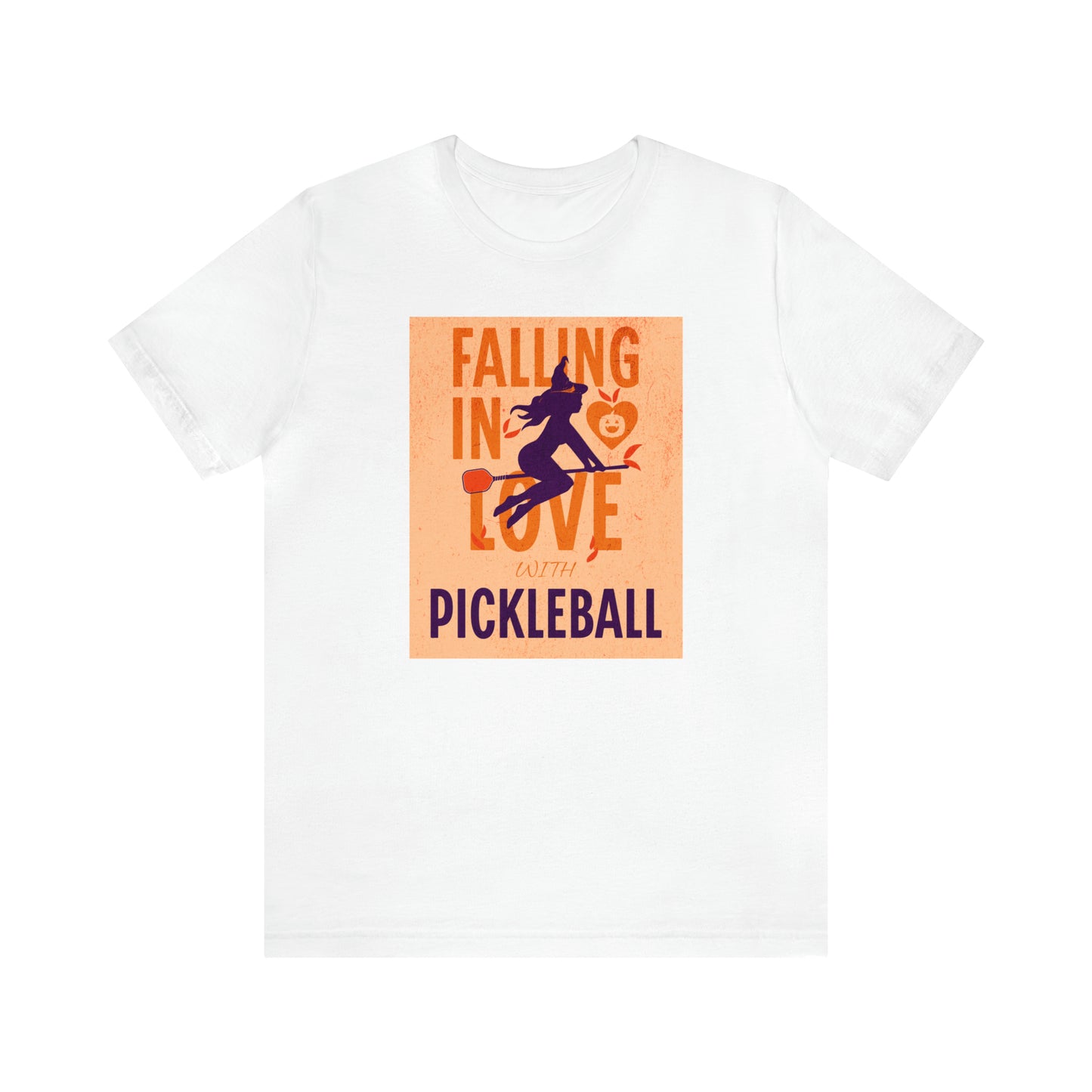 FALLing in Love with Pickleball - Halloween T-Shirt