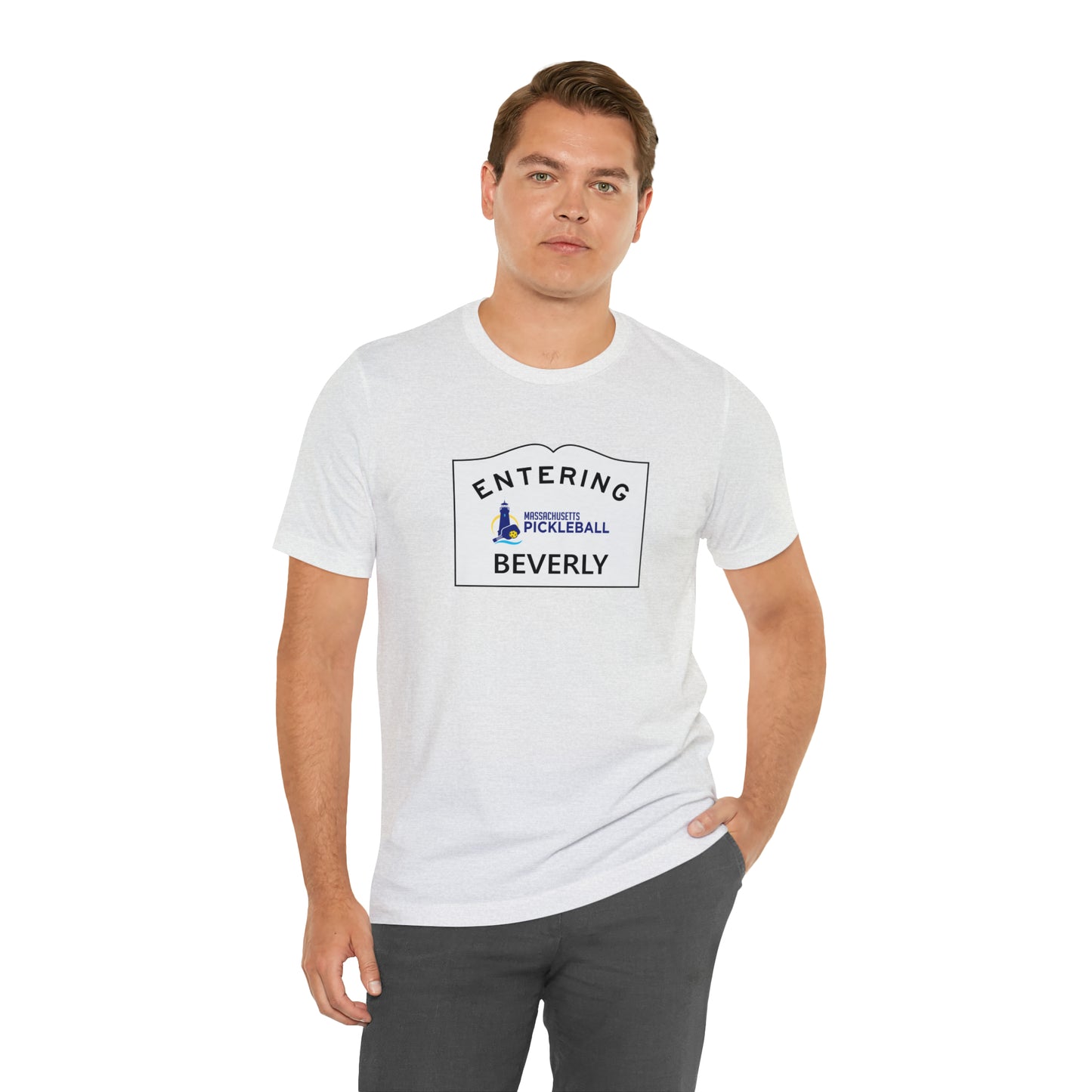 Beverly, Mass Pickleball Short Sleeve T-Shirt