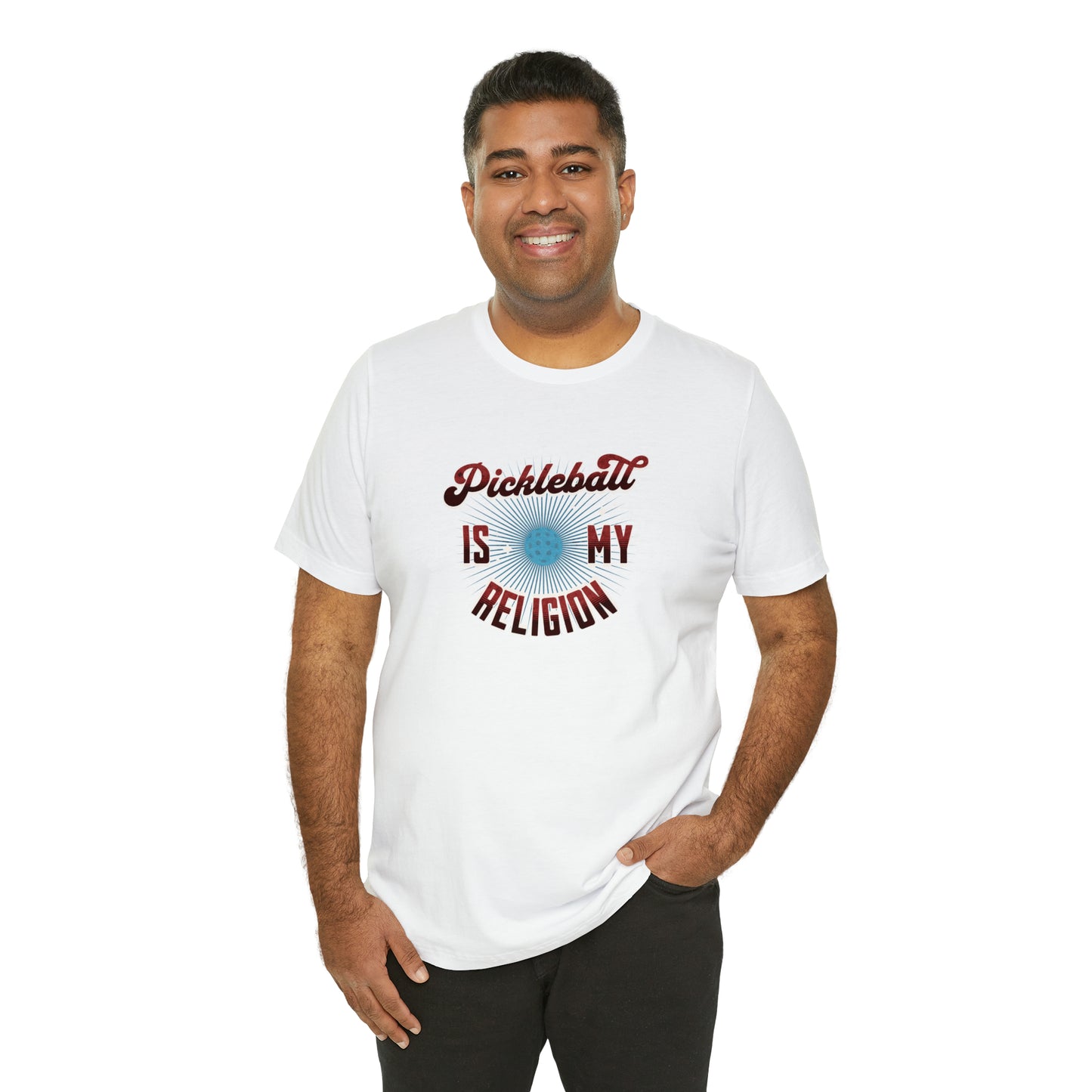 Religious Love Pickleball T-Shirt - For The Pickleball Devotee