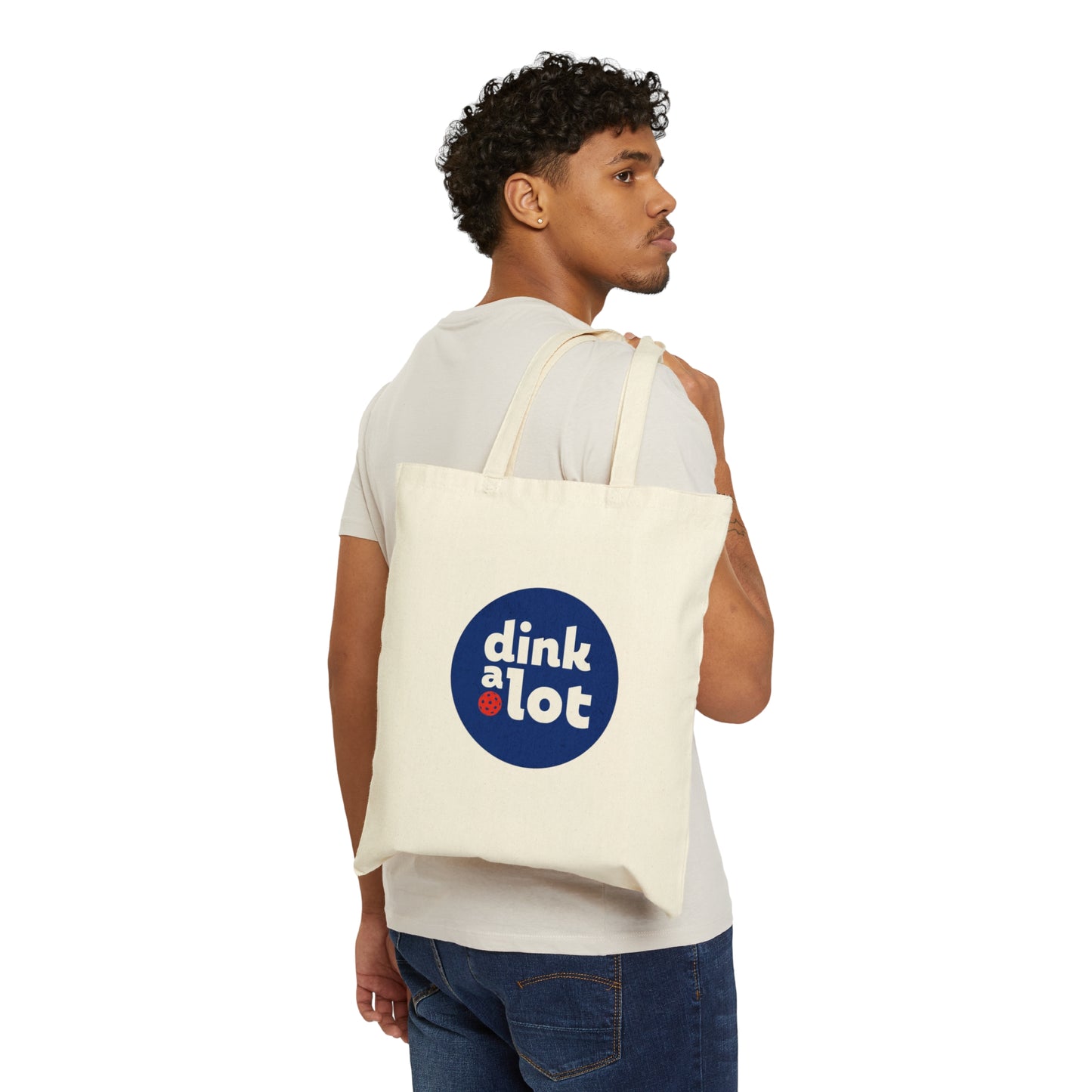 Dink A Lot Pickleball Tote -  Court & Shopping