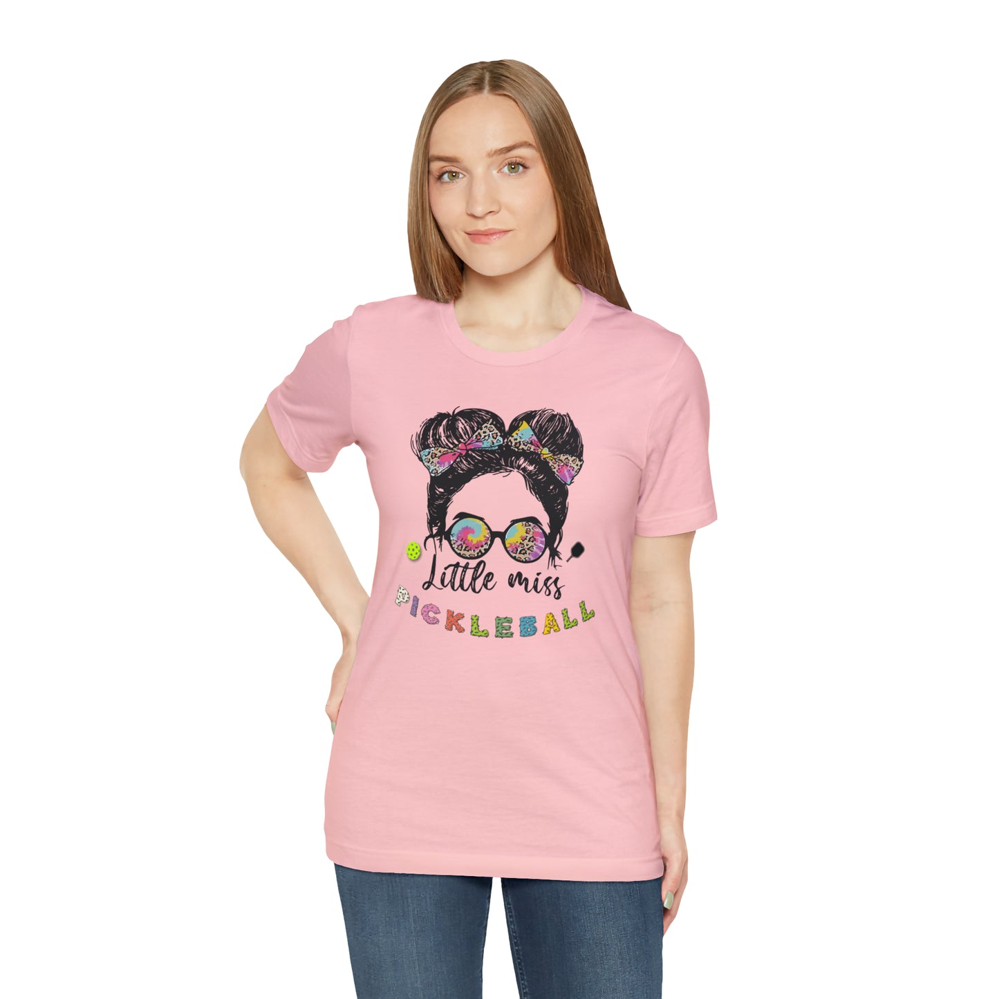 Little Miss Pickleball - Unisex Jersey Tee for the Pickleball Enthusiast
