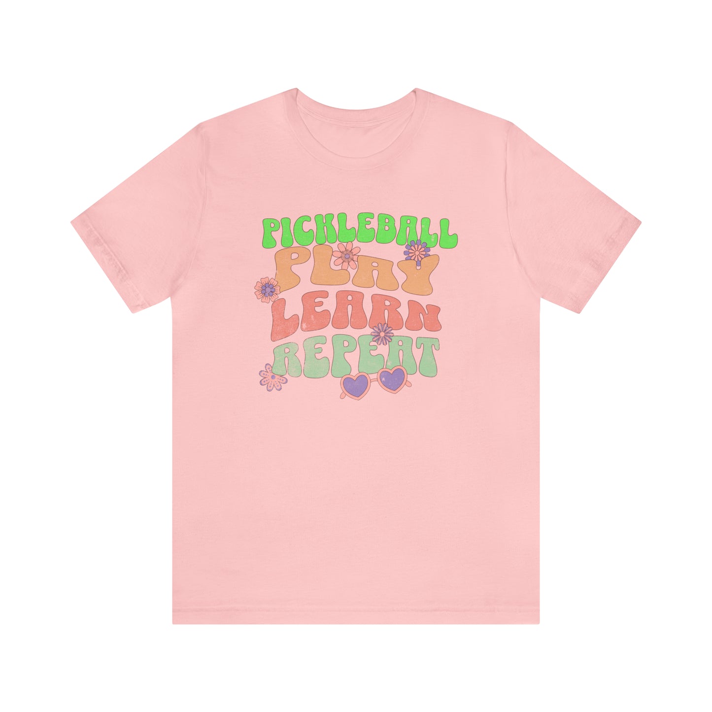 Play, Learn, Repeat - Pickleball Enthusiast T-Shirt