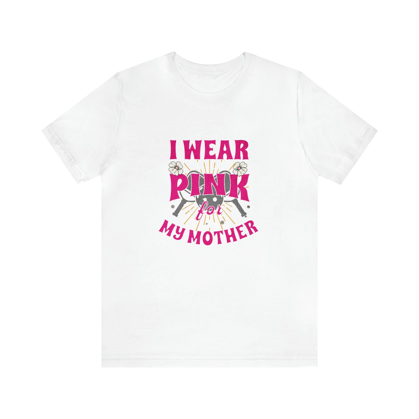 Supportive Pink Pickleball T-Shirt for Breast Cancer Awareness