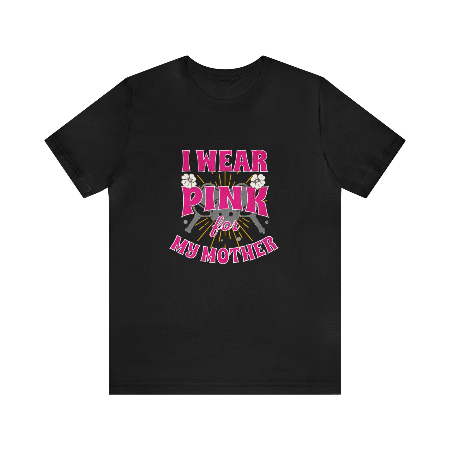 Supportive Pink Pickleball T-Shirt for Breast Cancer Awareness