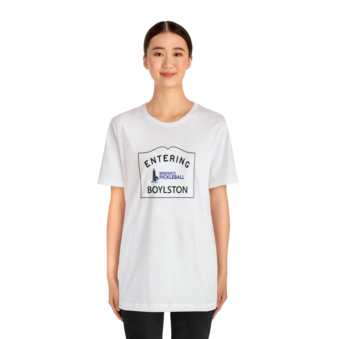 Boylston, Mass Pickleball Short Sleeve T-Shirt