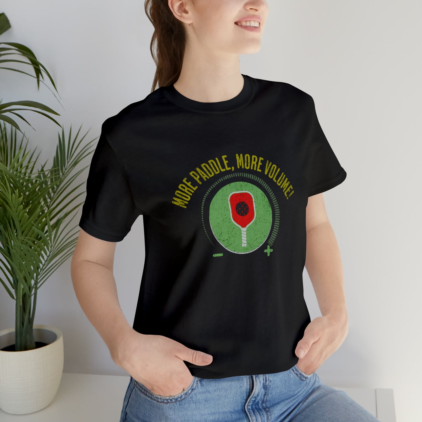 More Paddle, More Volume: Pickleball T-Shirt