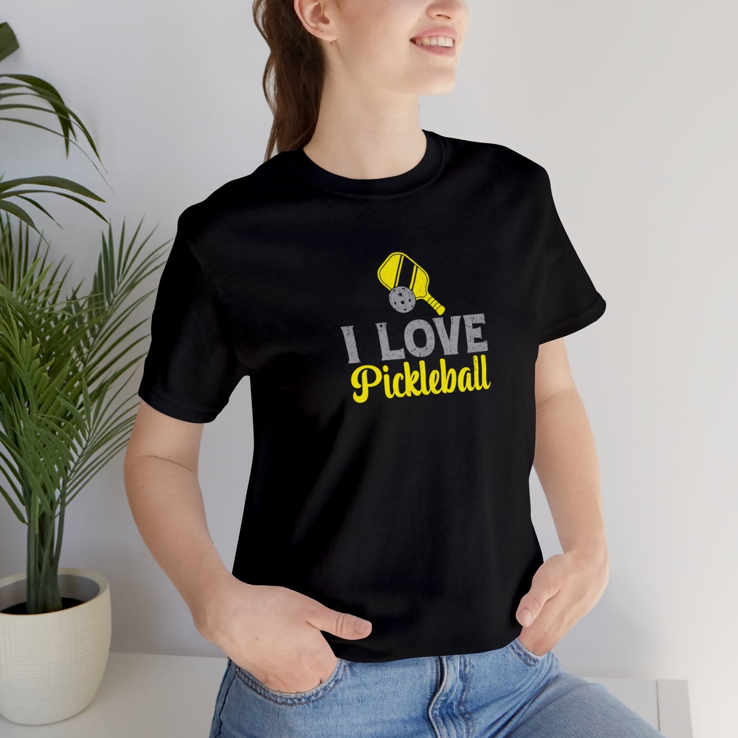 I Love Pickleball Premium T-Shirt