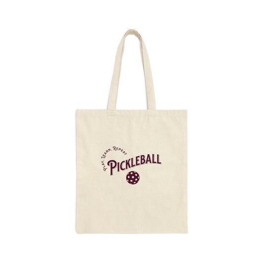 Pickleball Passion Tote: Play, Learn, Repeat