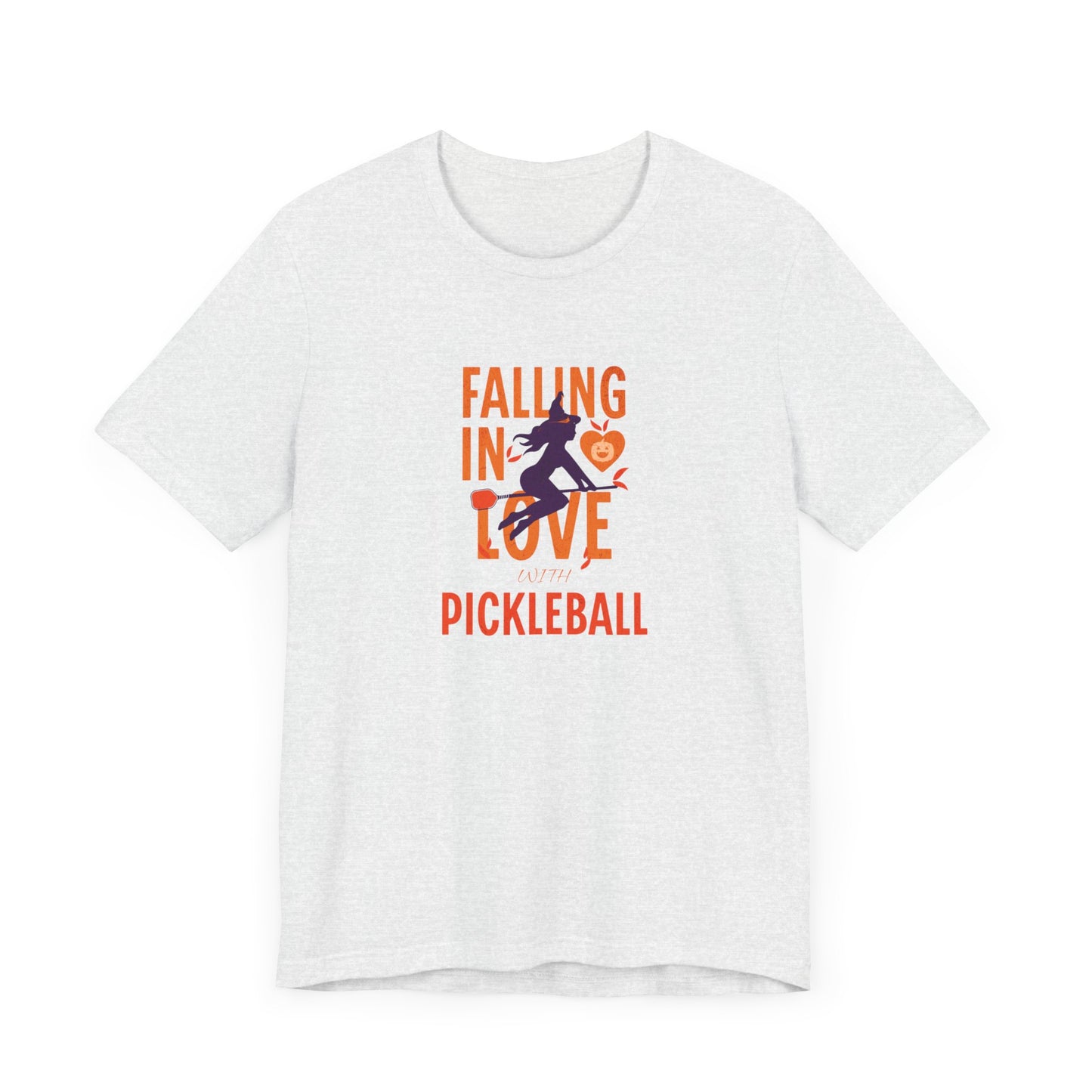 FALLing in Love with Pickleball - Halloween T-Shirt