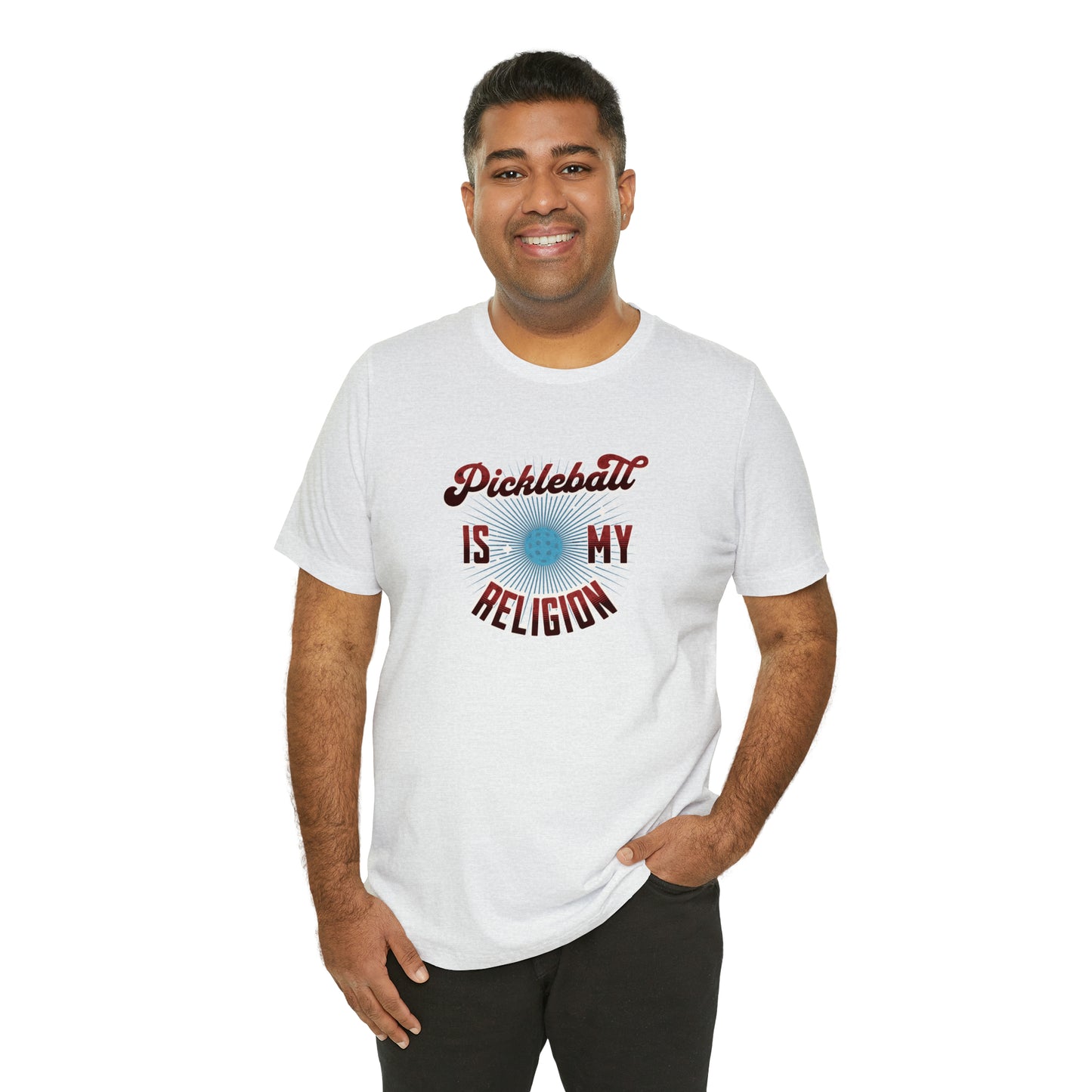 Religious Love Pickleball T-Shirt - For The Pickleball Devotee