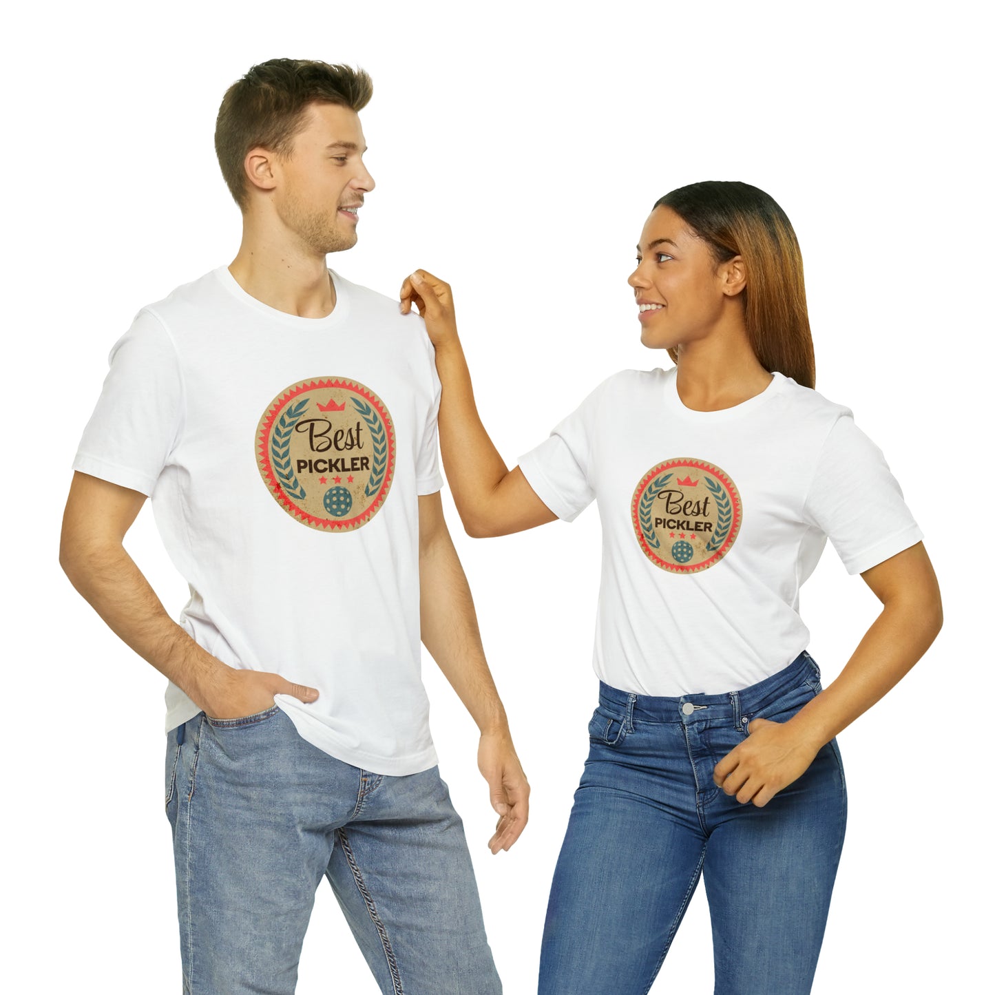 Best Pickler - Unisex Cotton T-Shirt for Pickleball Lovers