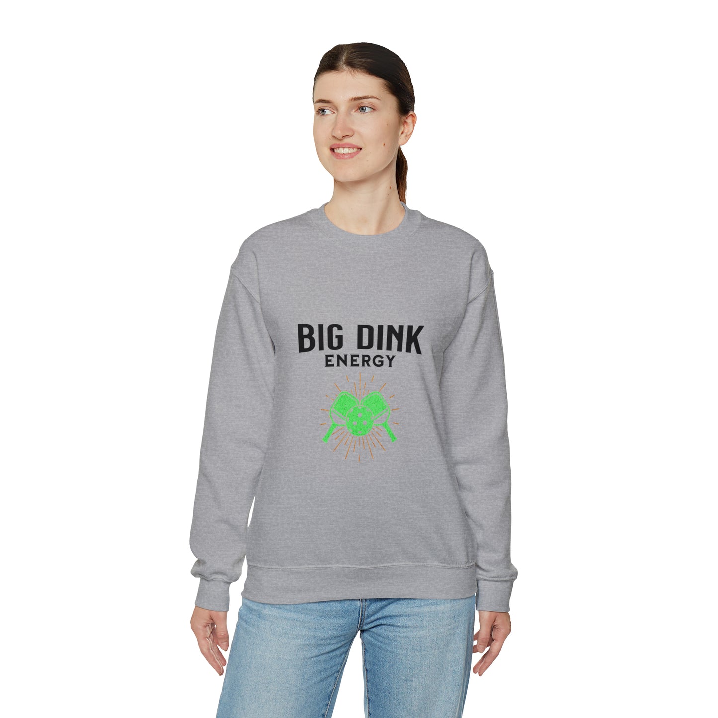 Big Dink Energy Pickleball Crewneck Sweatshirt