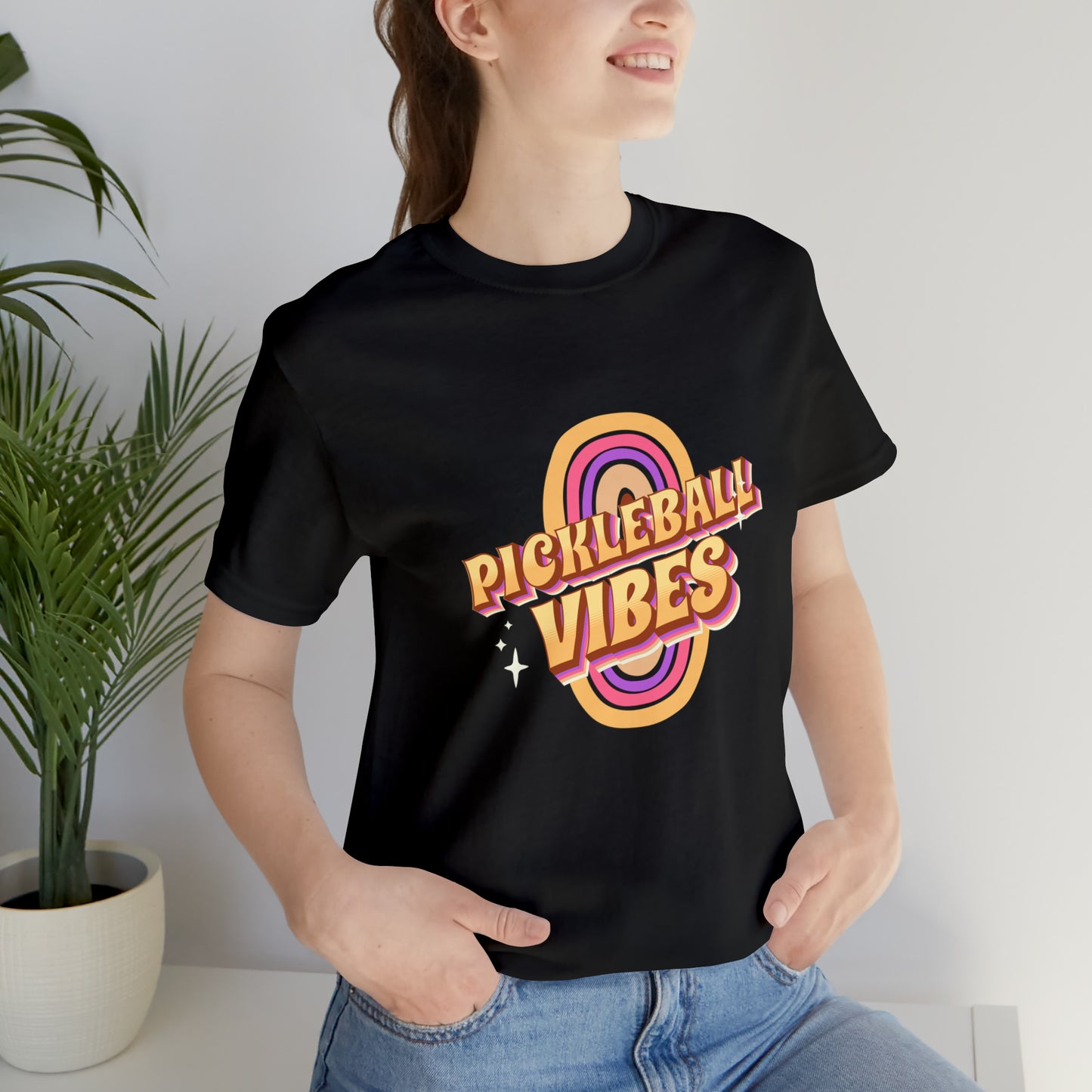 Pickleball Vibes Unisex Jersey Tee - Ultimate Comfort for Pickleball Enthusiasts