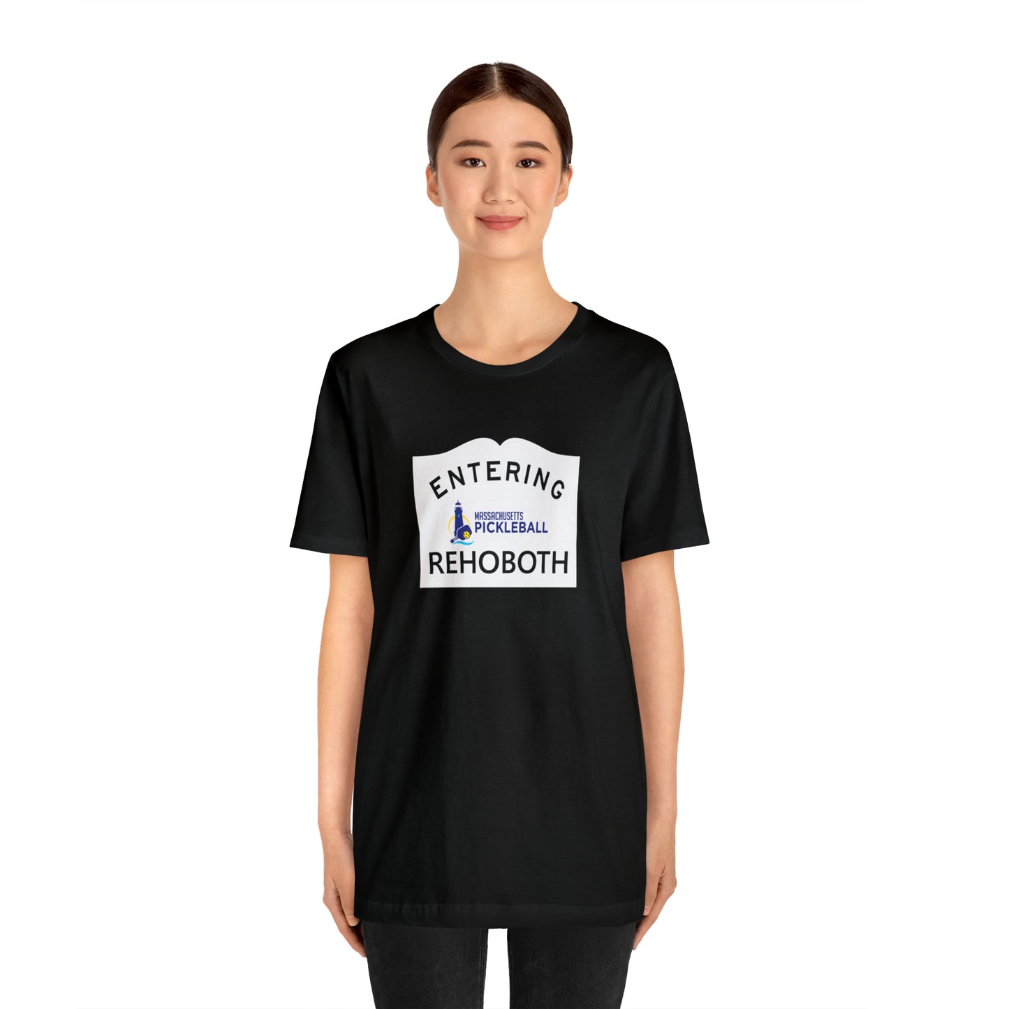 Rehoboth, Mass Pickleball Short Sleeve T-Shirt