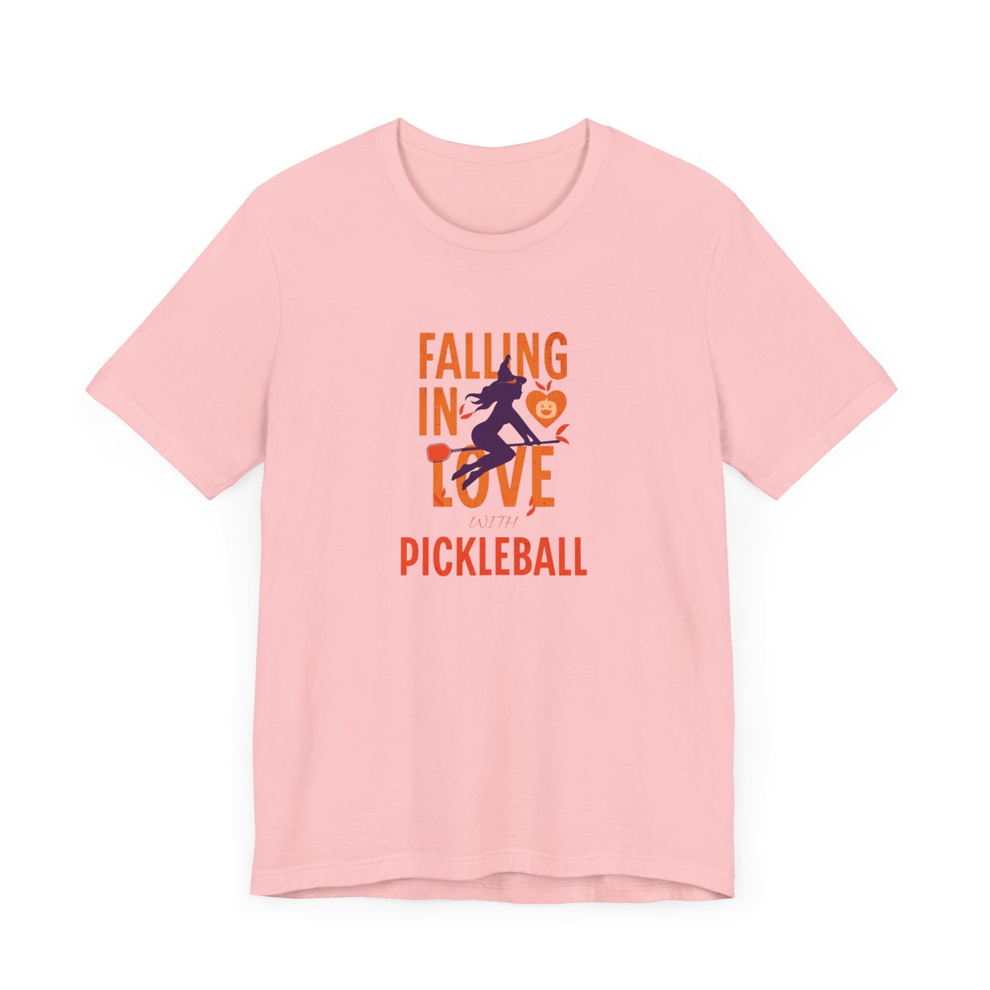 FALLing in Love with Pickleball - Halloween T-Shirt