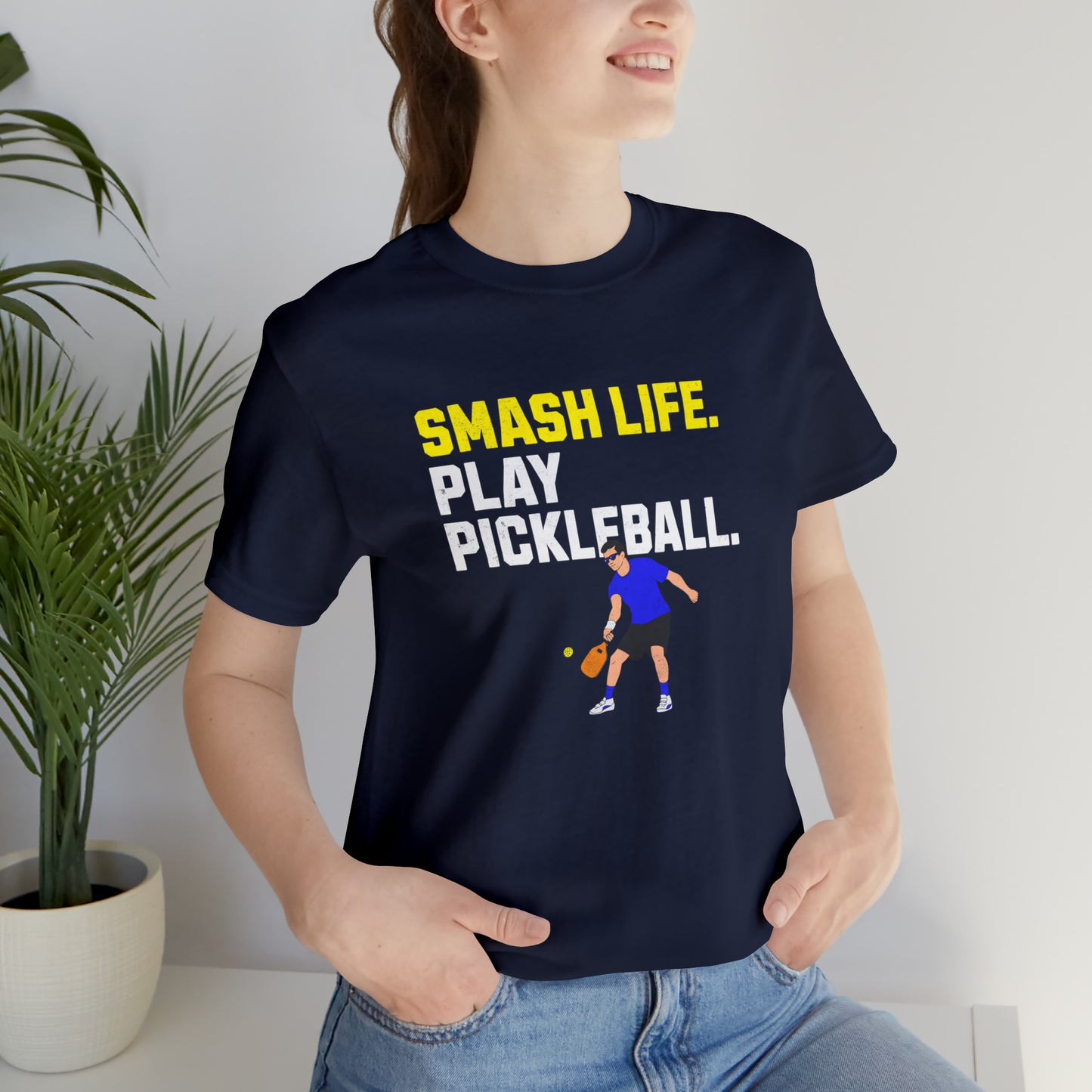 Smash Life, Play Pickleball T-Shirt
