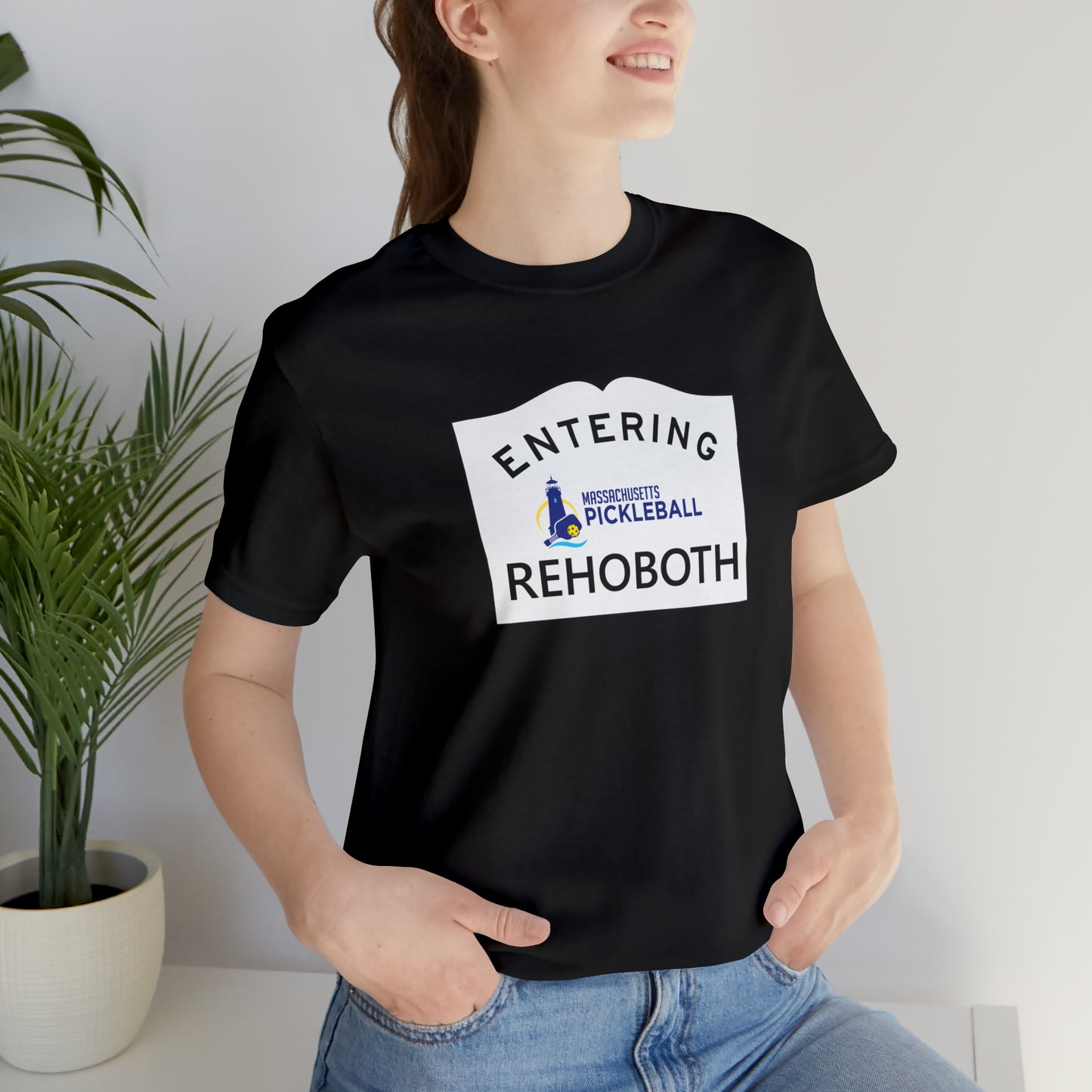 Rehoboth, Mass Pickleball Short Sleeve T-Shirt