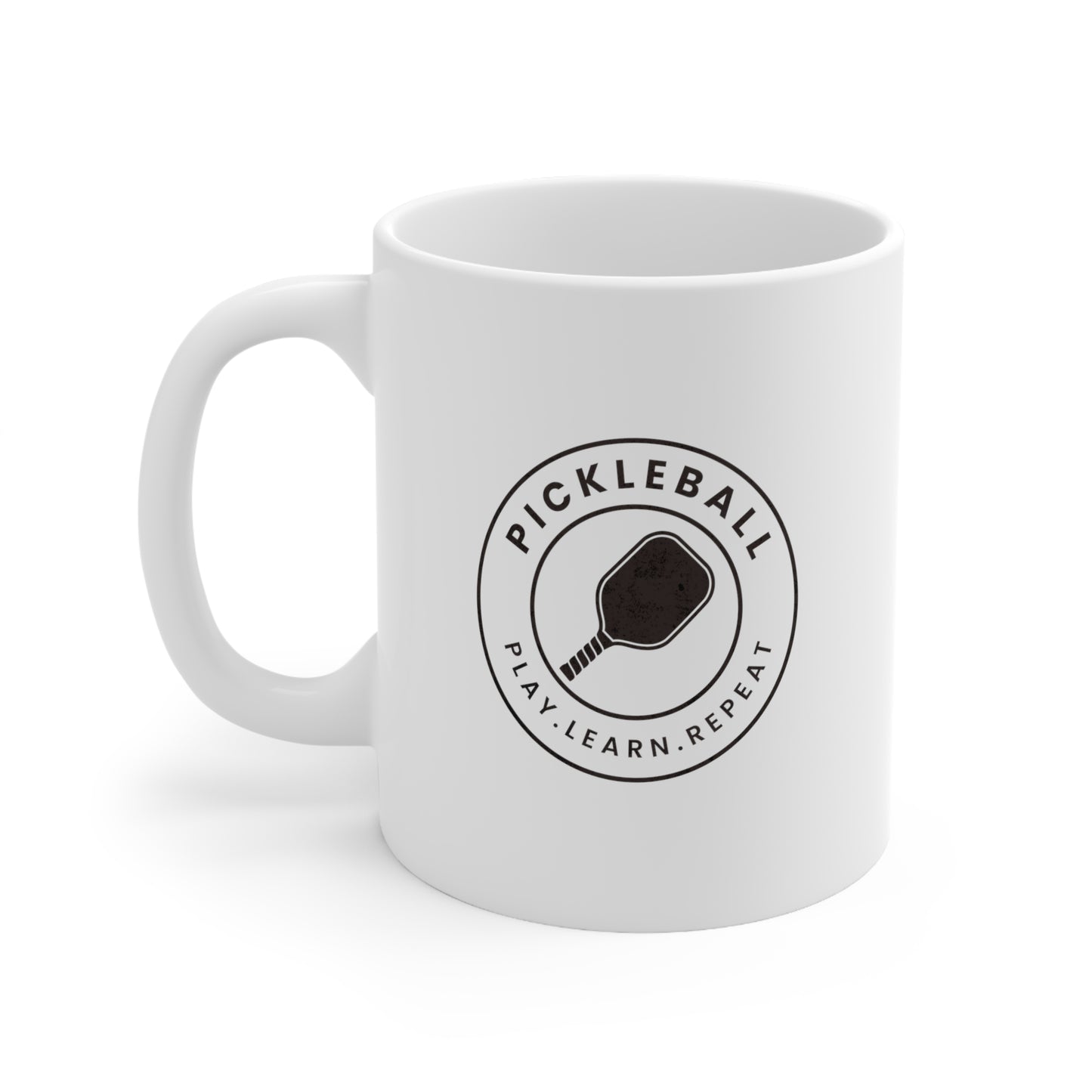 Pickleball Coffee Mug - Play, Learn, Repeat