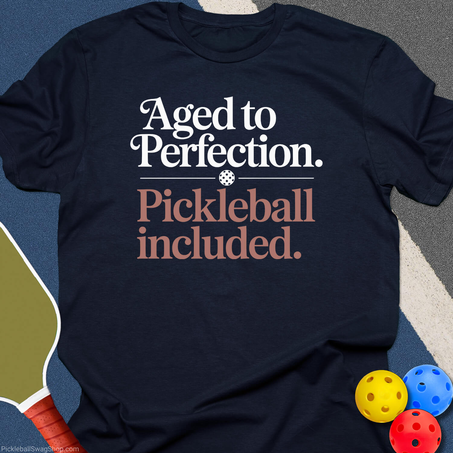 Aged to Perfection T-Shirt - Navy