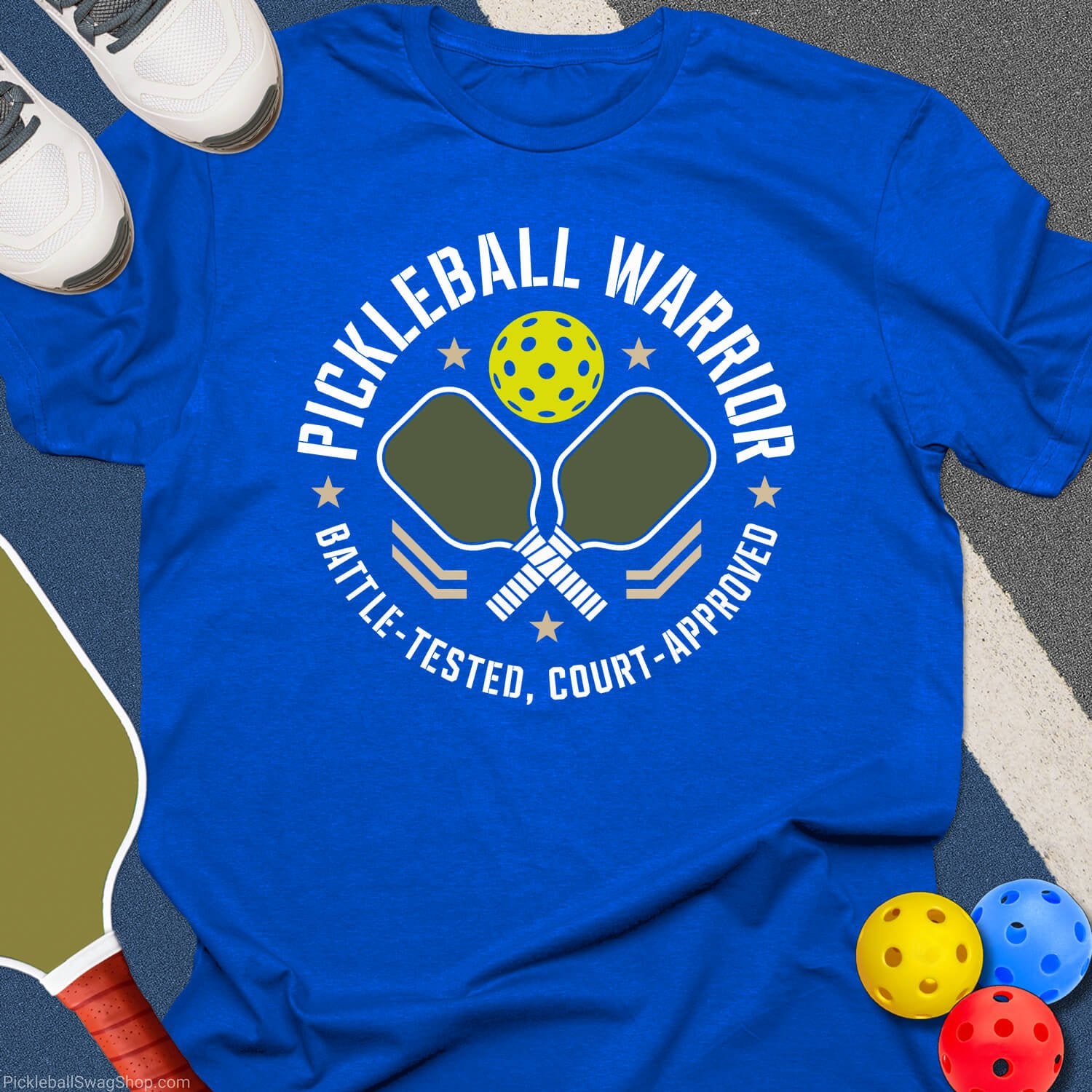 Pickleball Warrior Court Approved T-Shirt