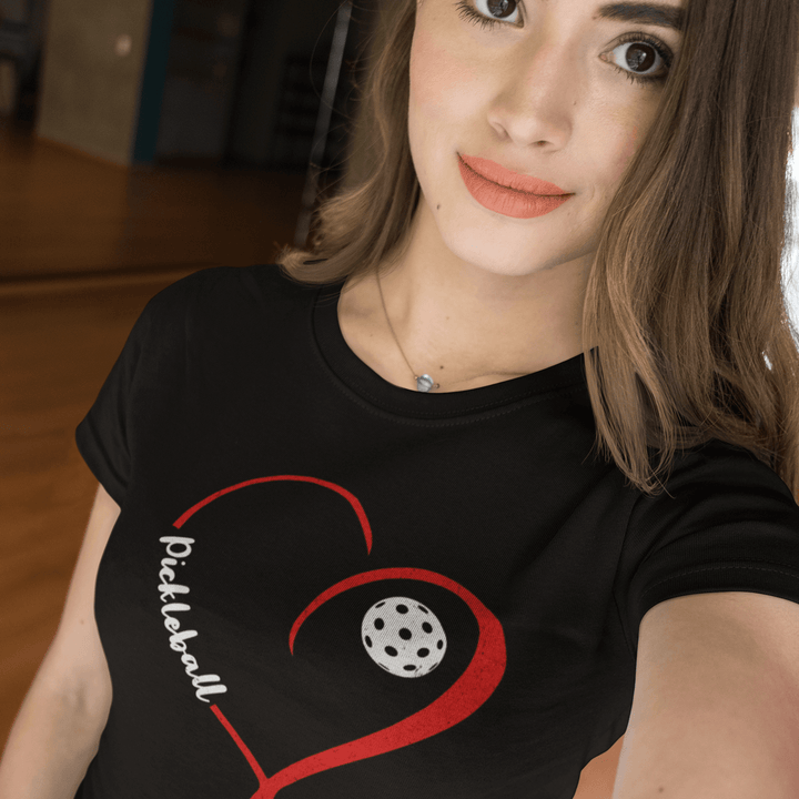 Heart Pickleball T-Shirt