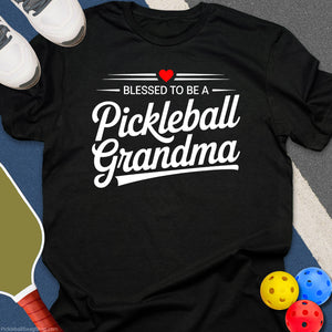 Blessed Pickleball Grandma T-Shirt