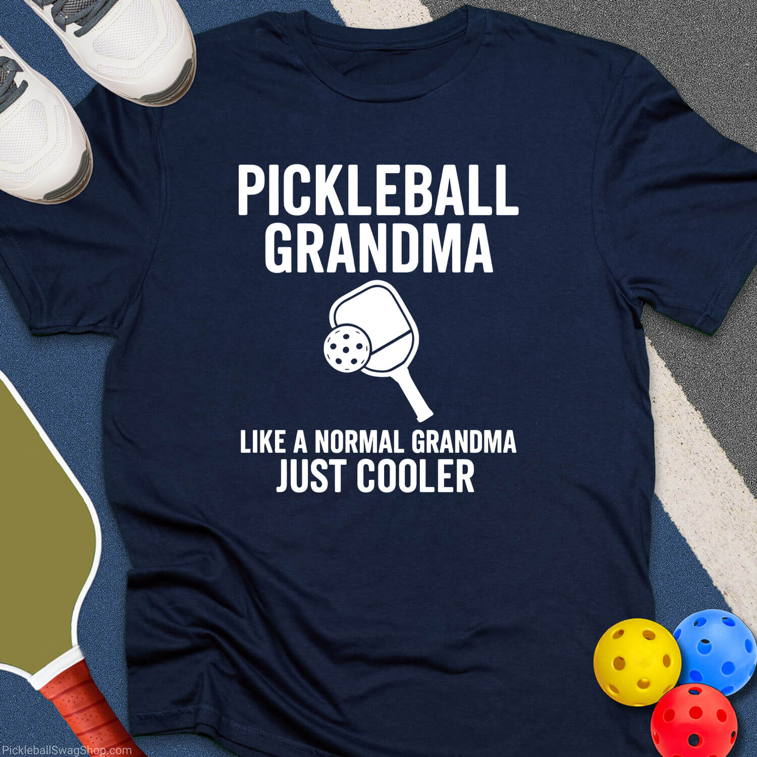 Cool Pickleball Grandma T-Shirt