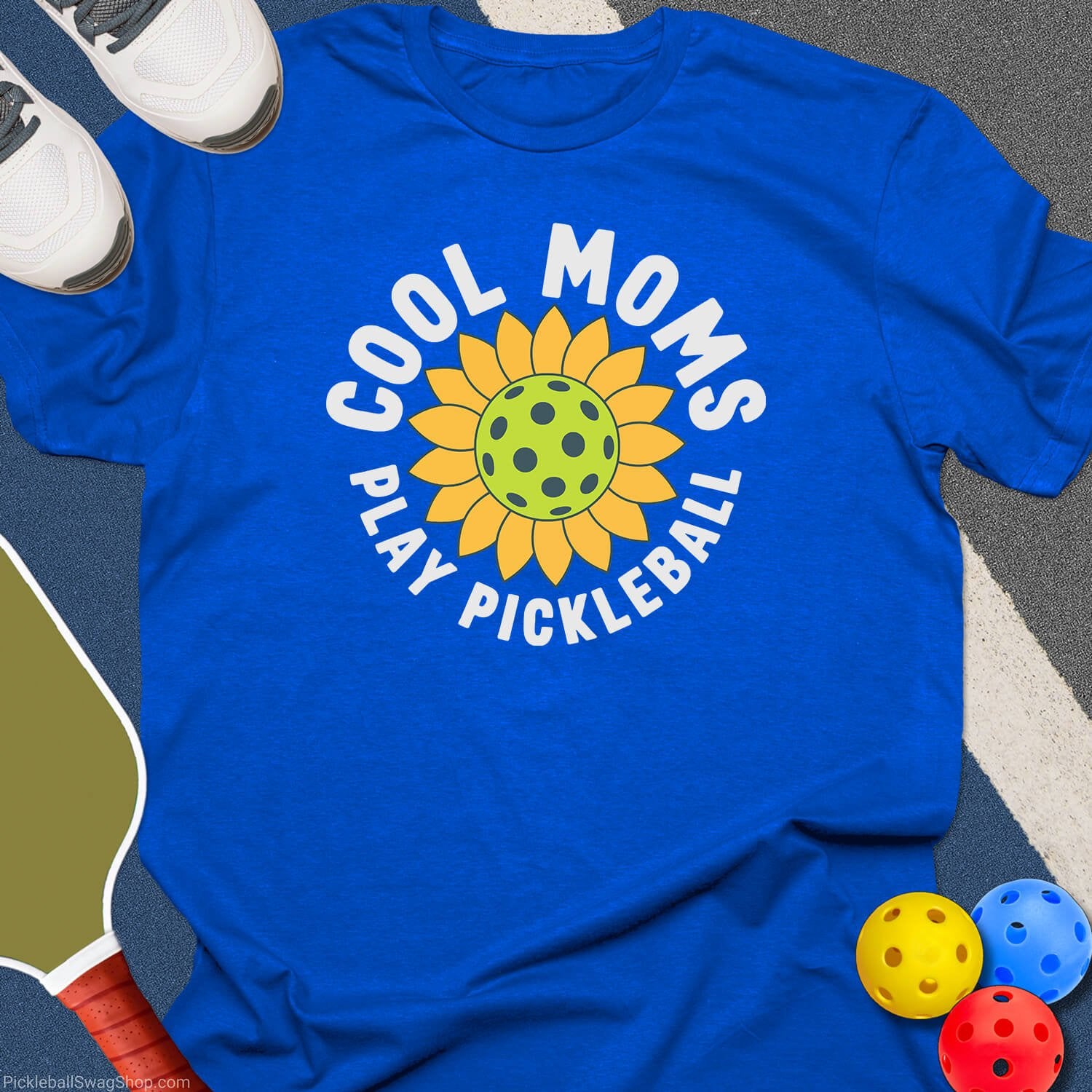 Cool Pickleball Mom T-Shirt