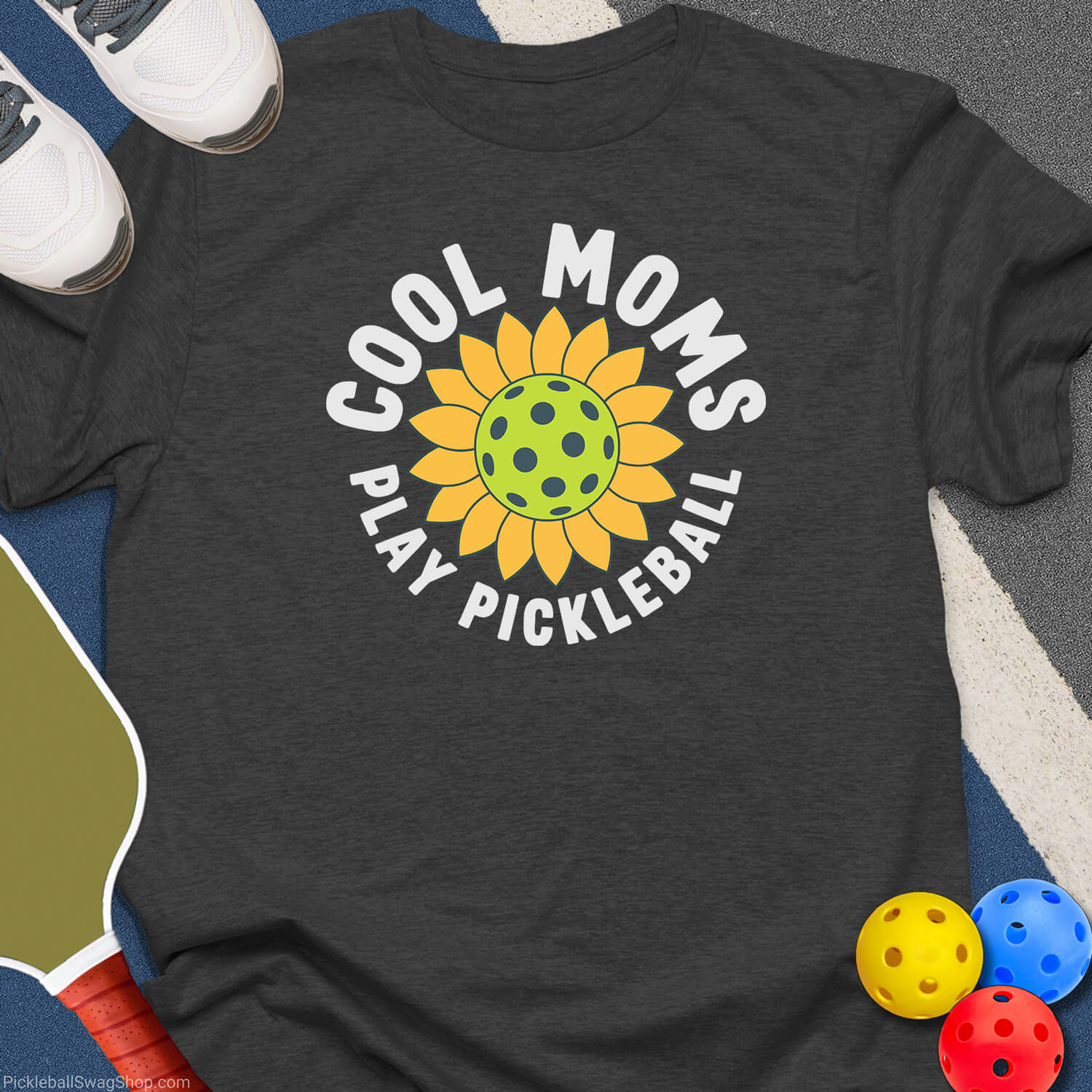 Cool Pickleball Mom T-Shirt