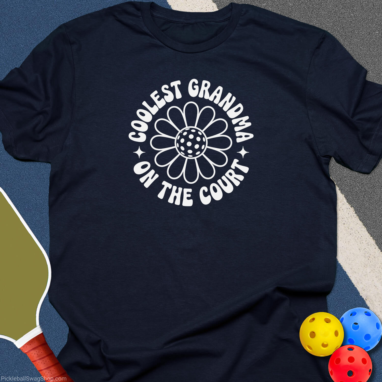 Coolest Grandma T-Shirt - Navy