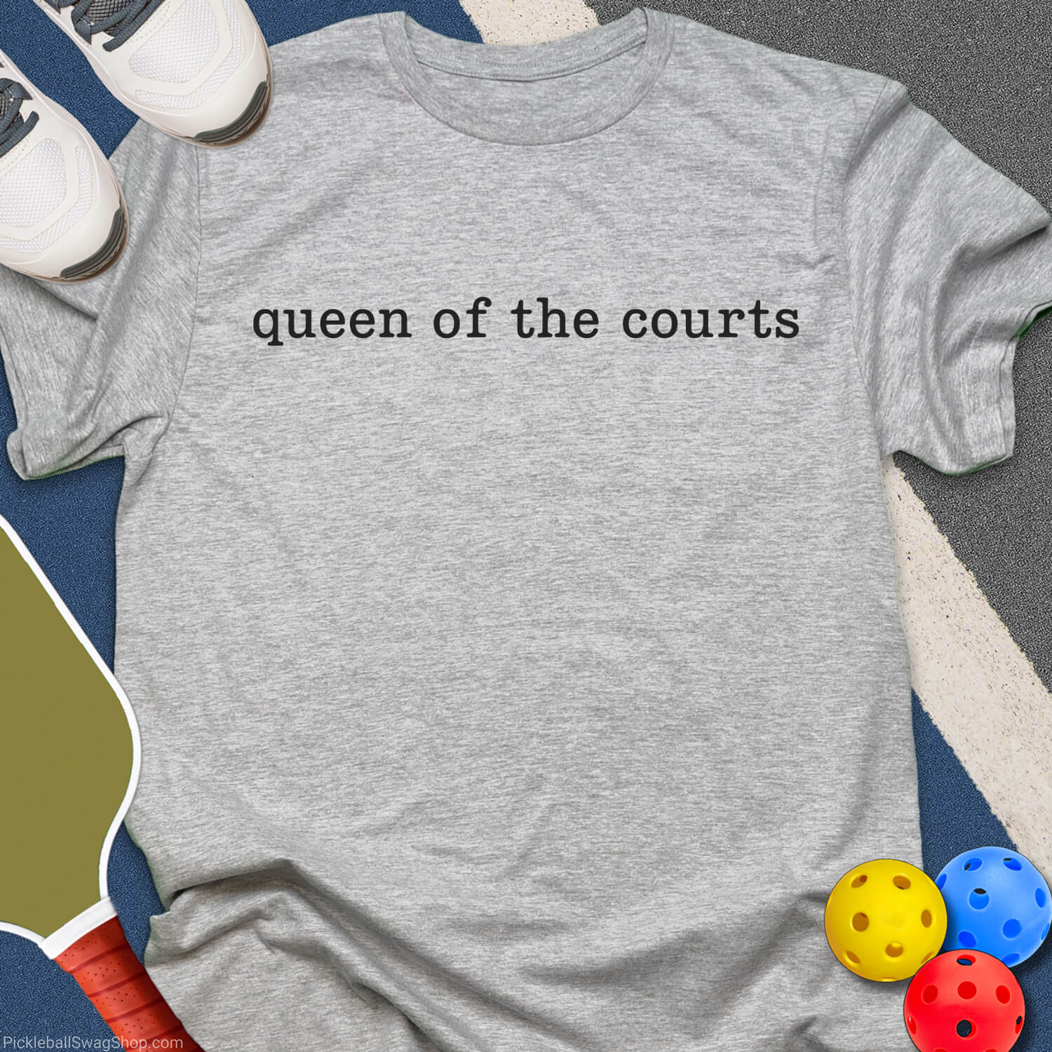 Court Queen Pickleball T-Shirt