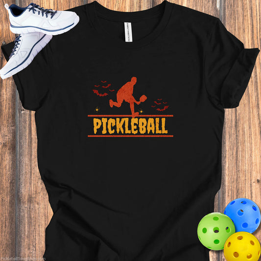 Pickleball Lover's Fall & Halloween T-Shirt