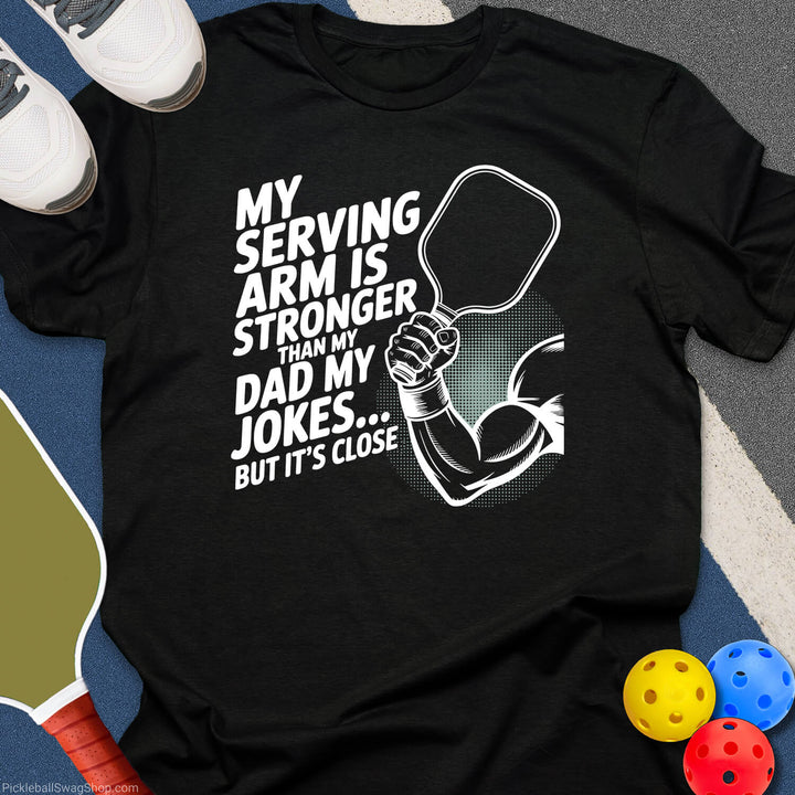 Papa Pickler Strong Serve T-Shirt