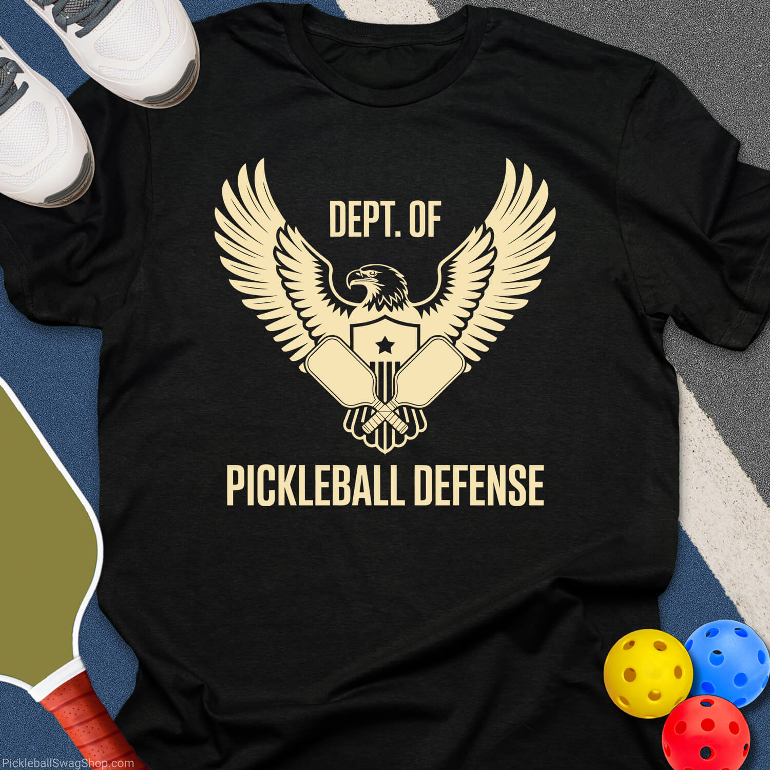 Dept. of Pickleball Defense T-Shirt