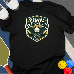 Dink Responsibly Banner T-Shirt