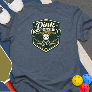 Dink Responsibly Banner T-Shirt