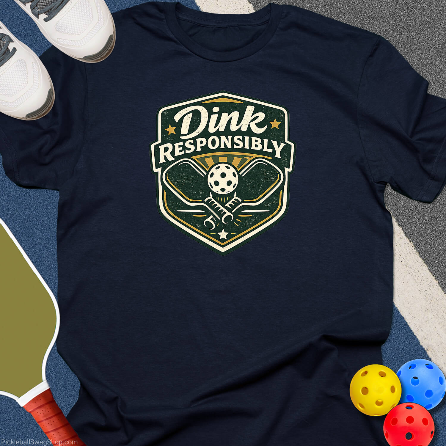 Dink Responsibly Banner T-Shirt