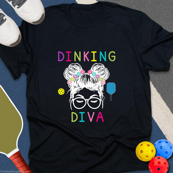 Dinking Diva Pickleball T-Shirt