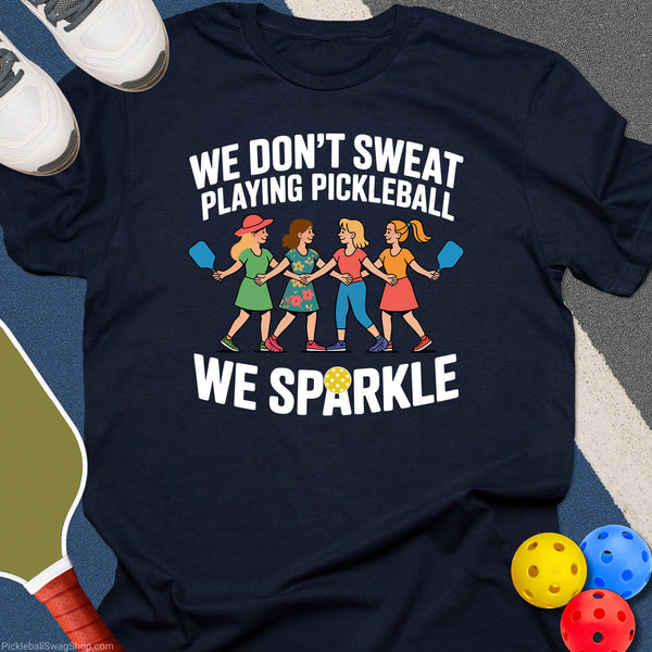 Sparkle Squad Pickleball T-Shirt