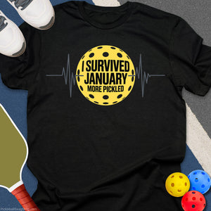 I Survived January Pickled T-Shirt