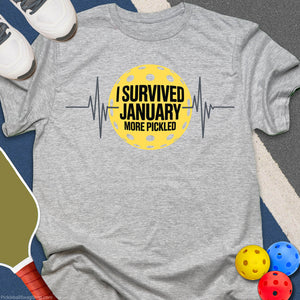 I Survived January Pickled T-Shirt