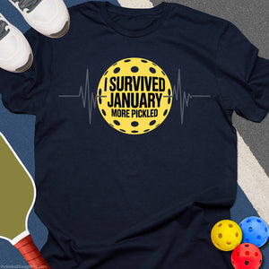 I Survived January Pickled T-Shirt
