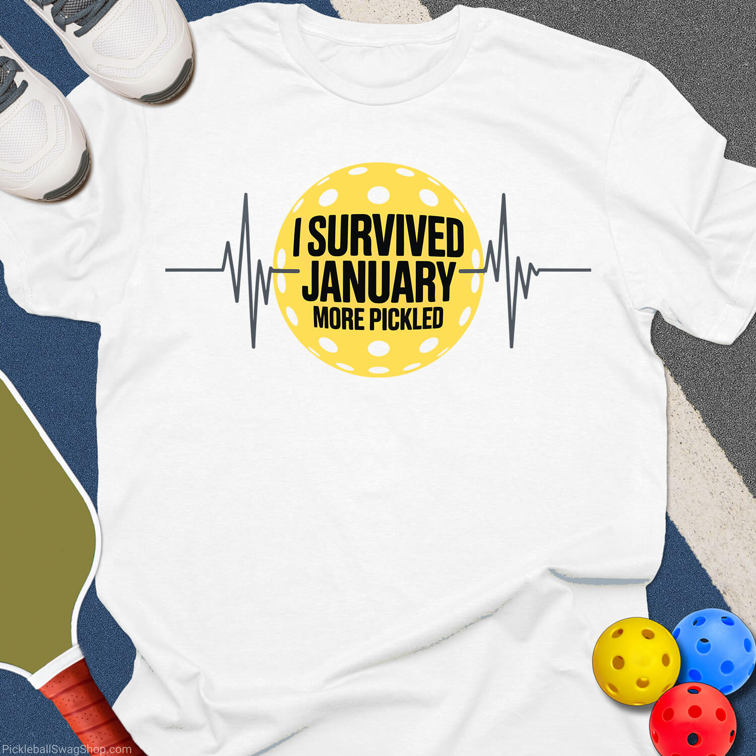 I Survived January Pickled T-Shirt