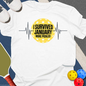 I Survived January Pickled T-Shirt