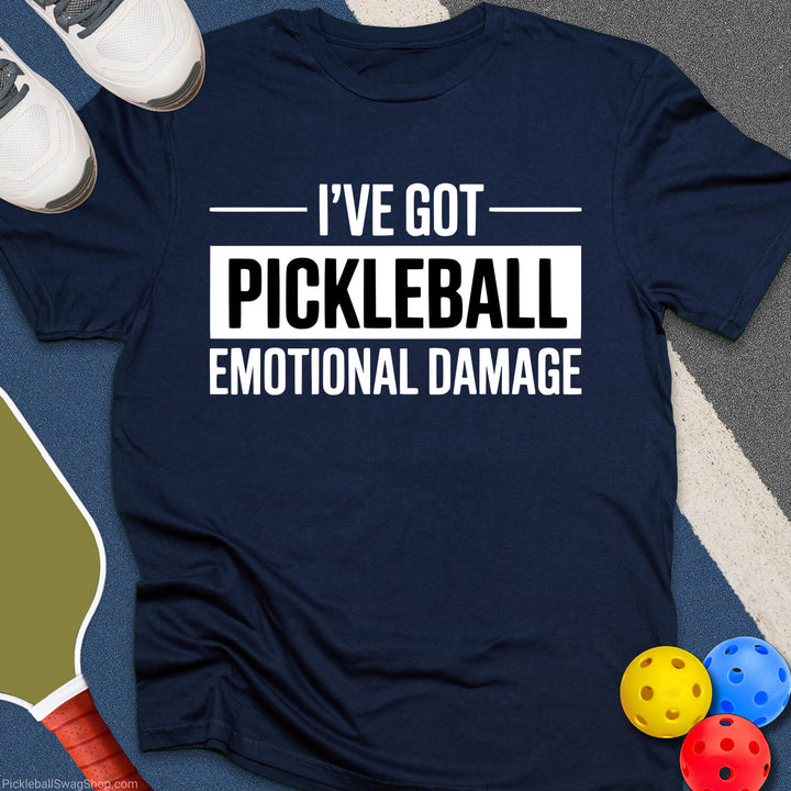 Pickleball Emotional Damage T-Shirt